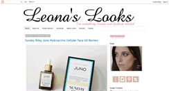 Desktop Screenshot of leonaslooks.com