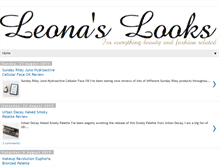 Tablet Screenshot of leonaslooks.com